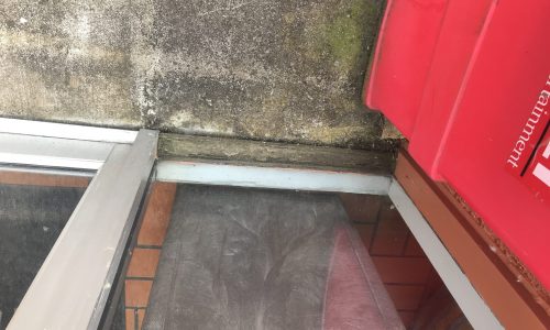 Rotted Wooden Trim