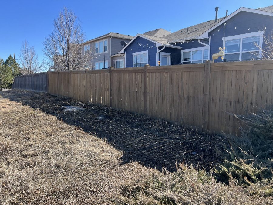 wooden fence along back of yard Preview Image 2