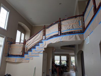 Banister Staining