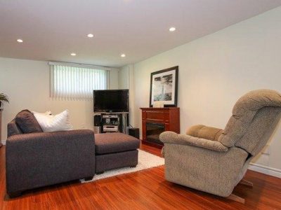 Interior family room painting by CertaPro house painters in Hamilton, ON