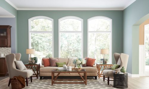 completed interior room painting glen ellyn