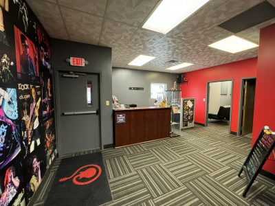 school of rock interior painting