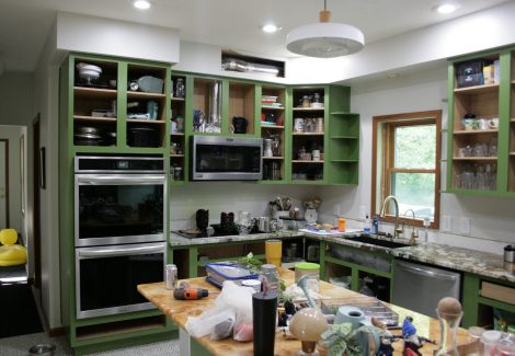 Residential Interior Cabinet Painting