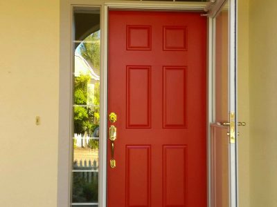 Exterior Front Door painting in Lafayette, CO by CertaPro Painters of Boulder, CO