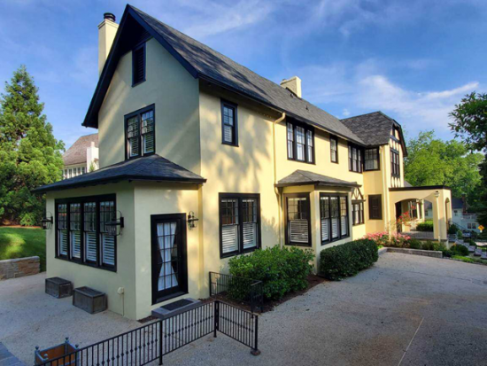 stucco home