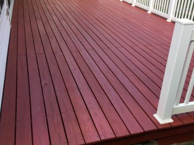 deck staining