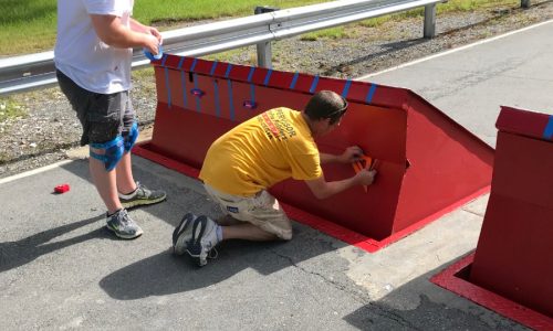 Safety Red Barriers