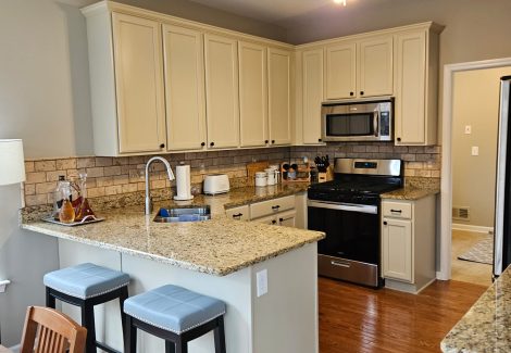 Kitchen Cabinet Paint Refresh