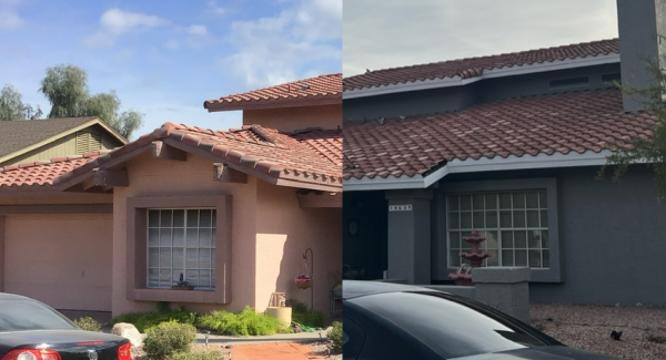 Bold Color Change for Scottsdale Home