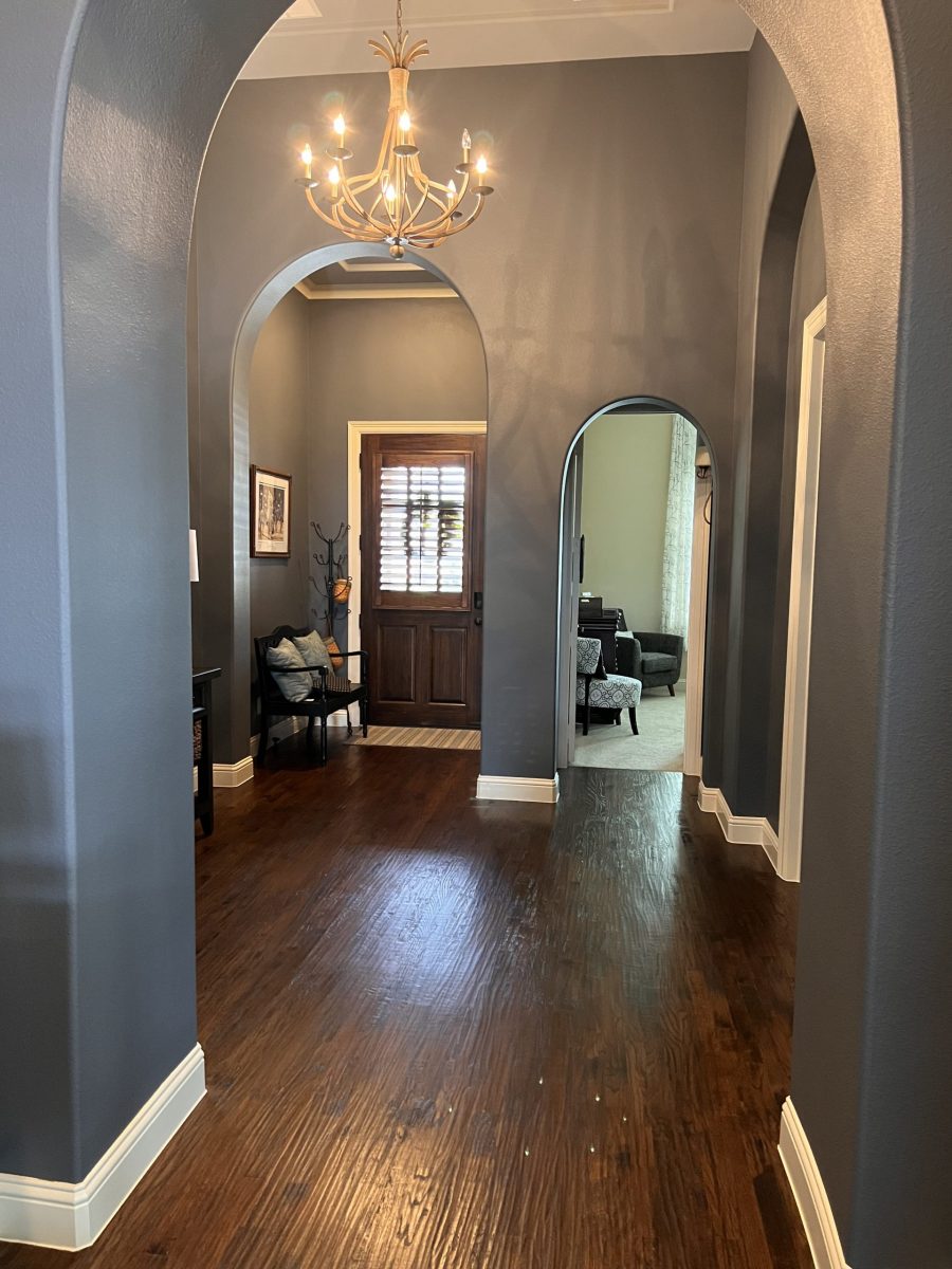Dark Gray Foyer w/ White Trim Preview Image 4
