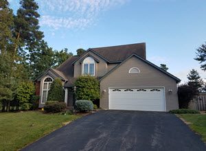 Tan Home Exterior