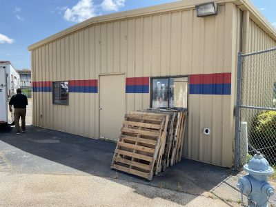 Atlanta Motor Speedway Competitor Care Center after painting project