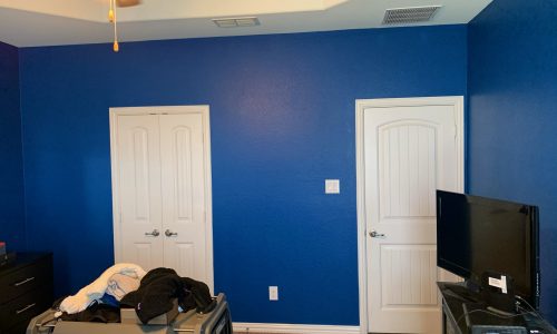 Blue Denton Interior
