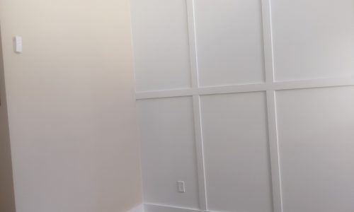 Wall - After Carpentry & Paint
