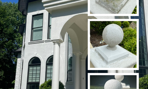 Monument Repair Progress