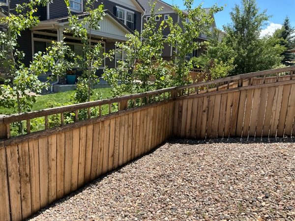 wooden fence before restaining Preview Image 9