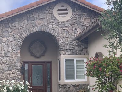 Stone Entrance Exterior