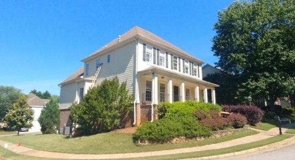 Repainted exterior in Chamblee