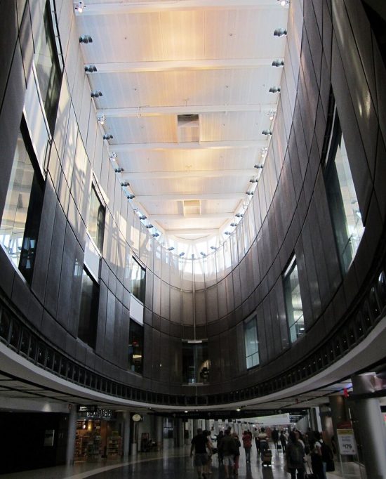 airport ceiling interior painting