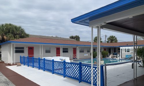 St. Pete Beach Motel Exterior Upgrade