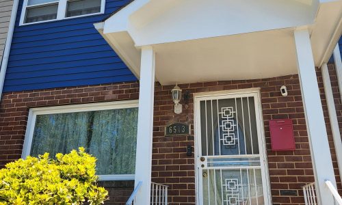 After the Exterior Paint Color Change