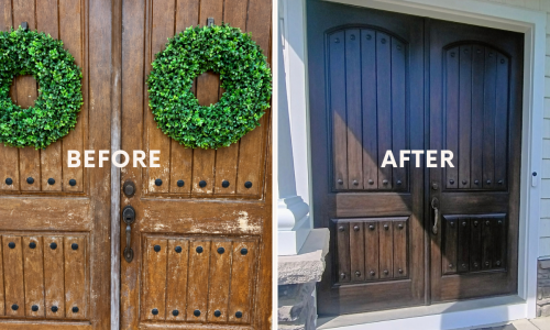 Front Door Refinishing