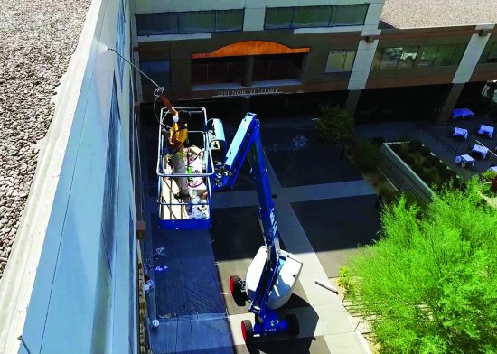 commercial parking garage painters