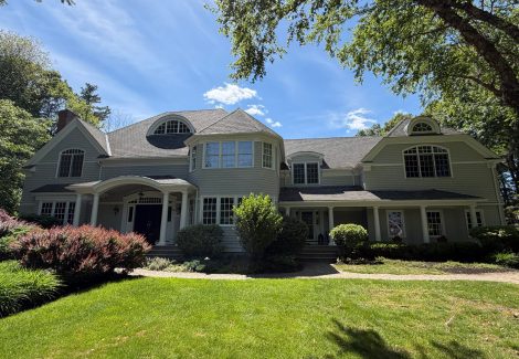 Repainted House Exterior in North Reading, MA