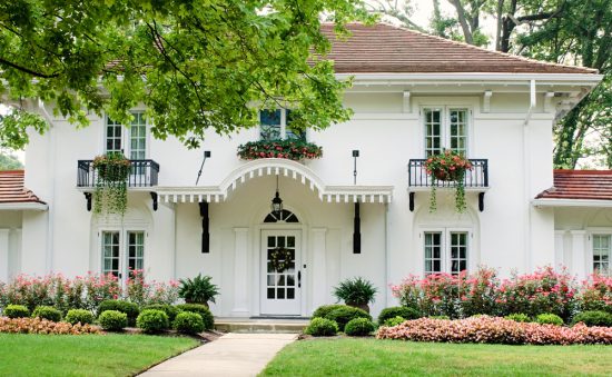stucco home
