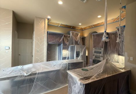 Interior Painting Project - House Preparation