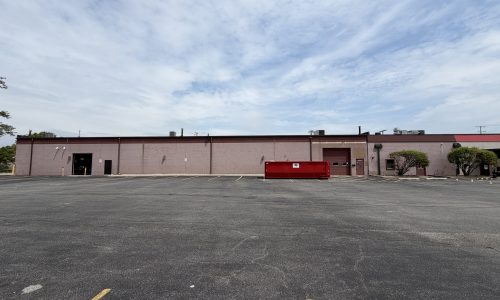 Commercial Facade Before Painting