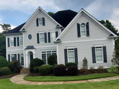 photo of repainted exterior in marietta