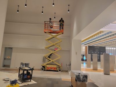 commercia high-ceiling painters
