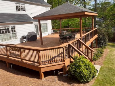 repainted deck in marietta ga