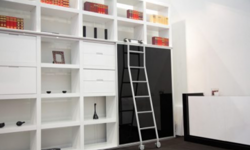 library book case