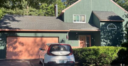 Green Exterior House Painting