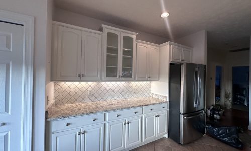 Interior Kitchen Cabinet - After