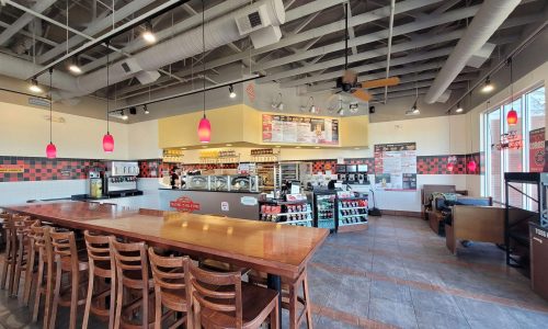 Restaurant Interior Repainting