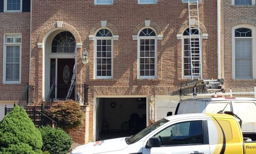 Brick Exterior Paint Job
