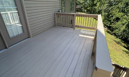 Exterior Deck After