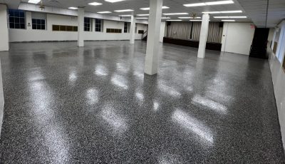 After Epoxy Floor Coating Process