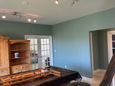 Family Room Interior Painting