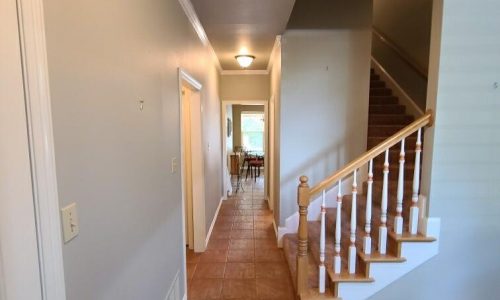 Foyer Repainted