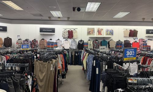 Women's Apparel Aisle After Refresh