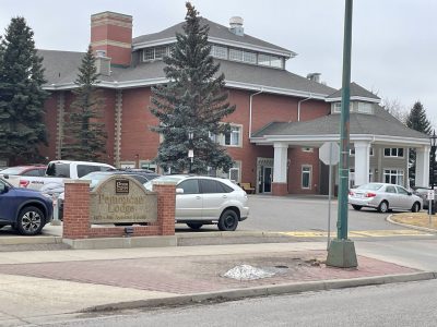 brick commercial building