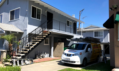 Stucco Repair & Painting Project