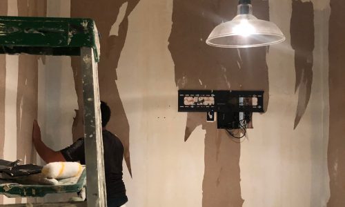 Conference Room Wallpaper Removal