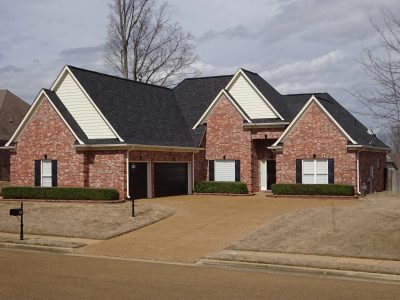 brick home exterior