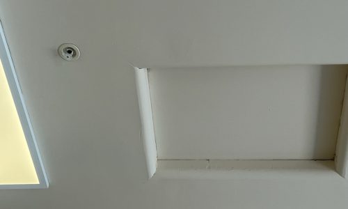 Ceiling Indentation