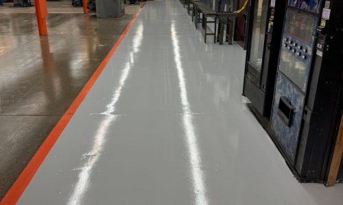 Finished Industrial Walkway